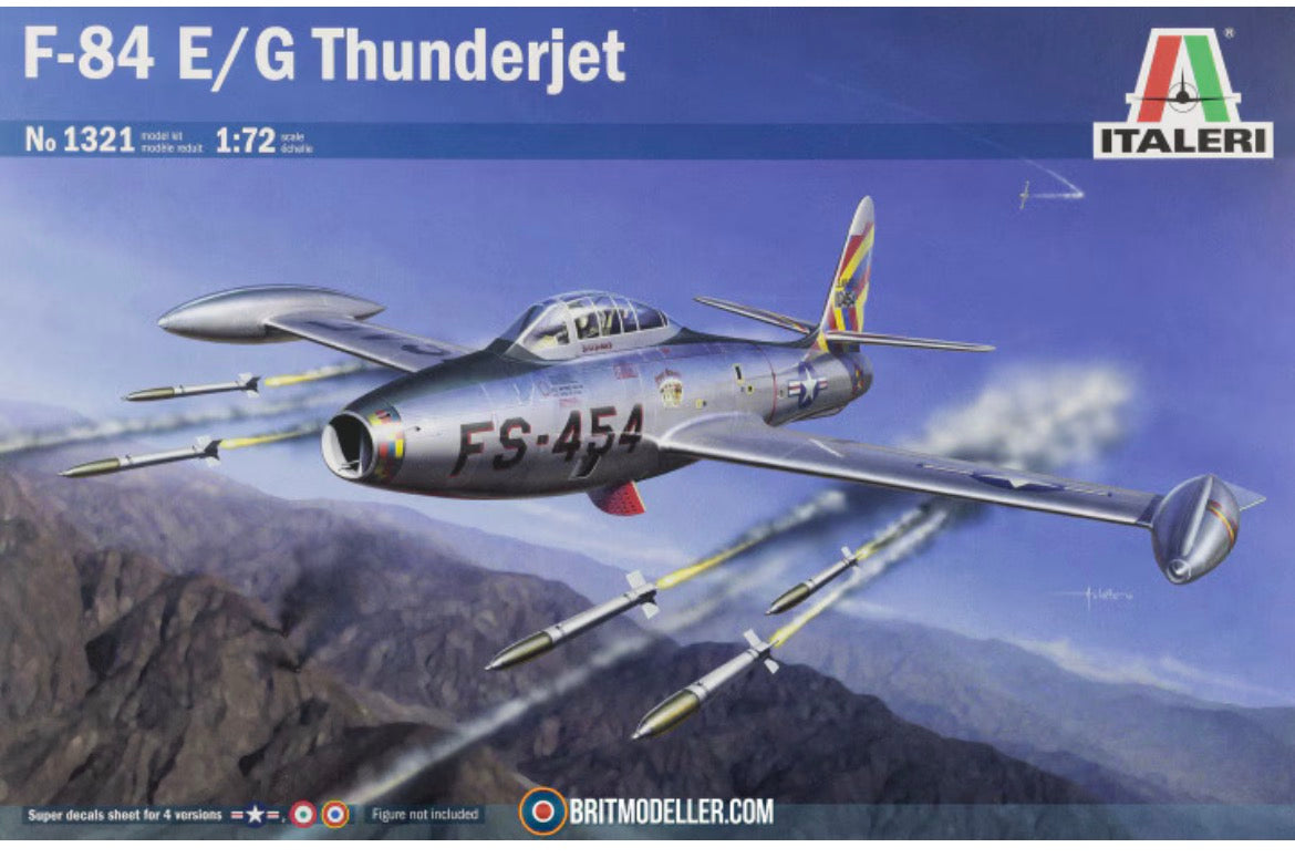 Italeri 1321 F-84 E/G Thunderjet