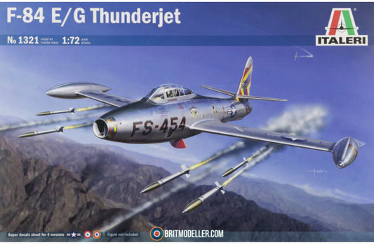 Italeri 1321 F-84 E/G Thunderjet