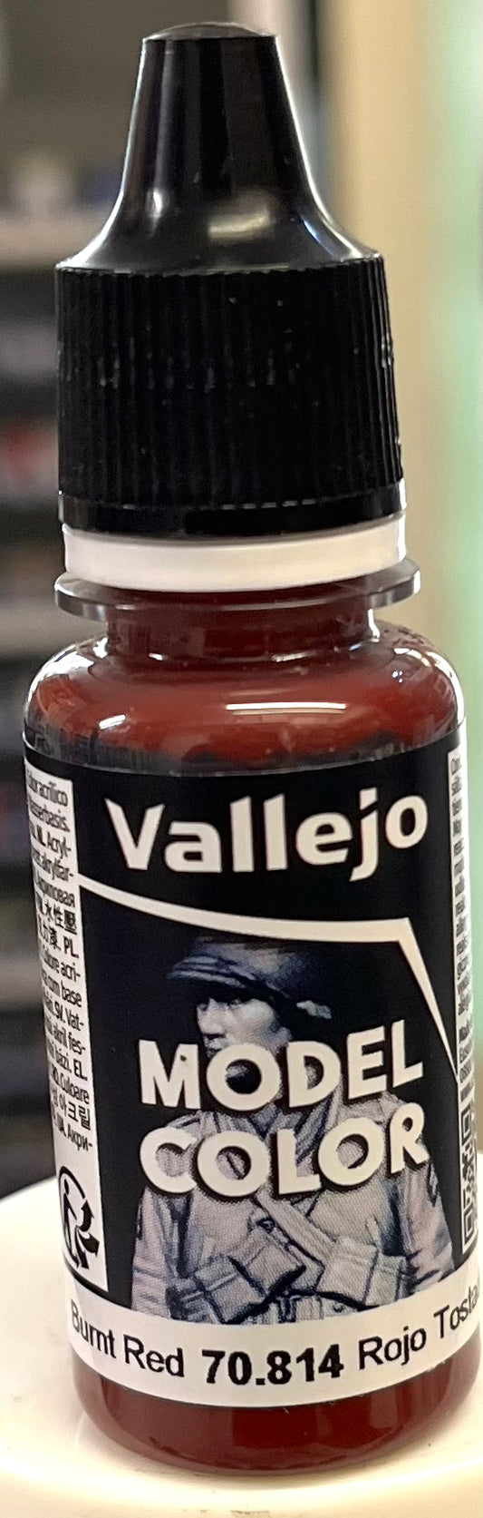 Vallejo Model Color 70.814 Burnt Red