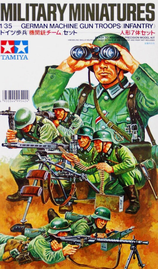 Tamiya 35038 German Machine Gun Troops (Infantry)