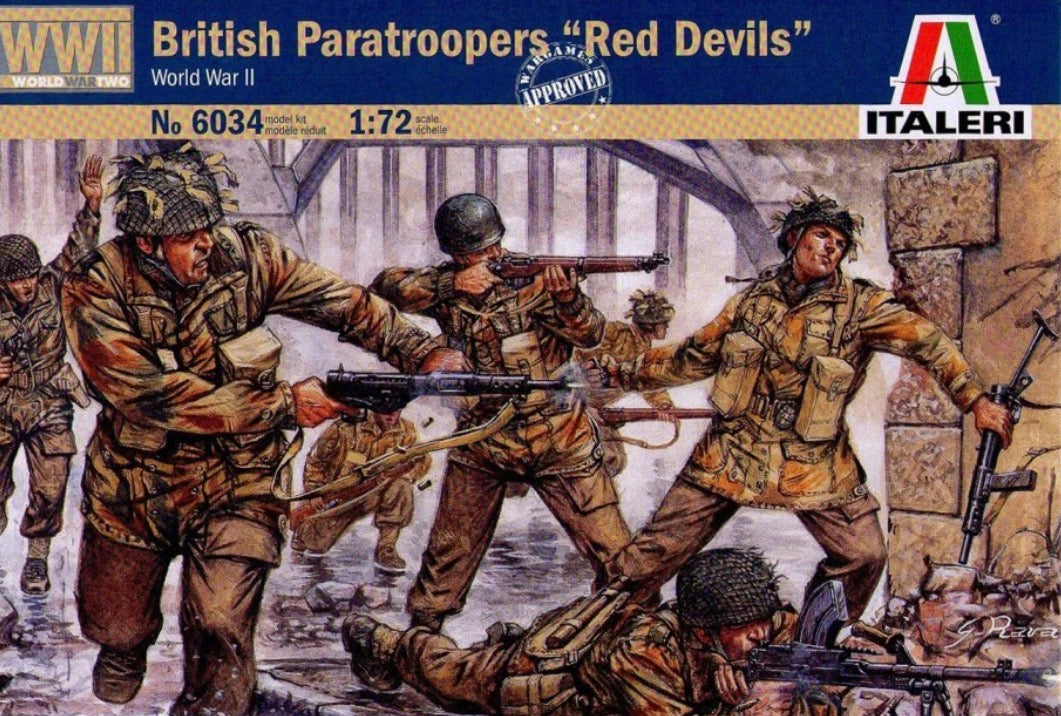 Italeri No.6034 British Paratroopers “Red Devils”