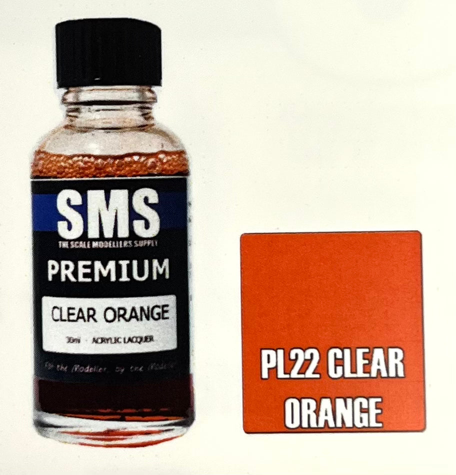 SMS PL22 Clear Orange
