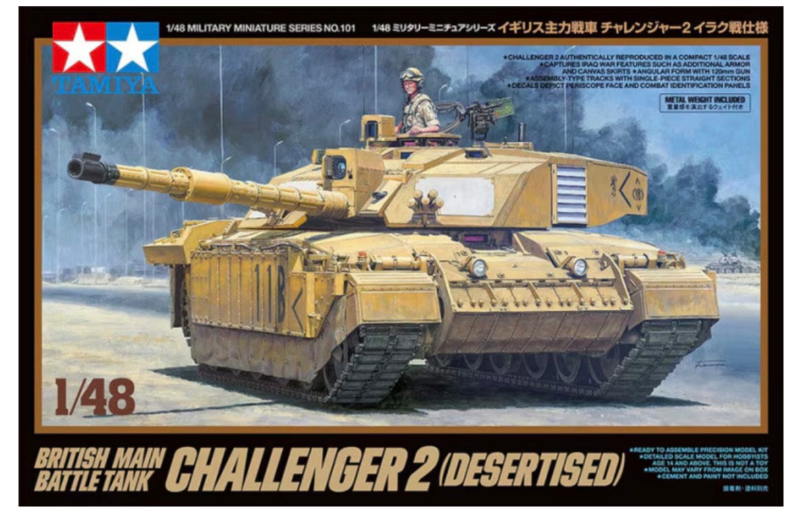 Tamiya 32601 Challenger 2 (Desertised)