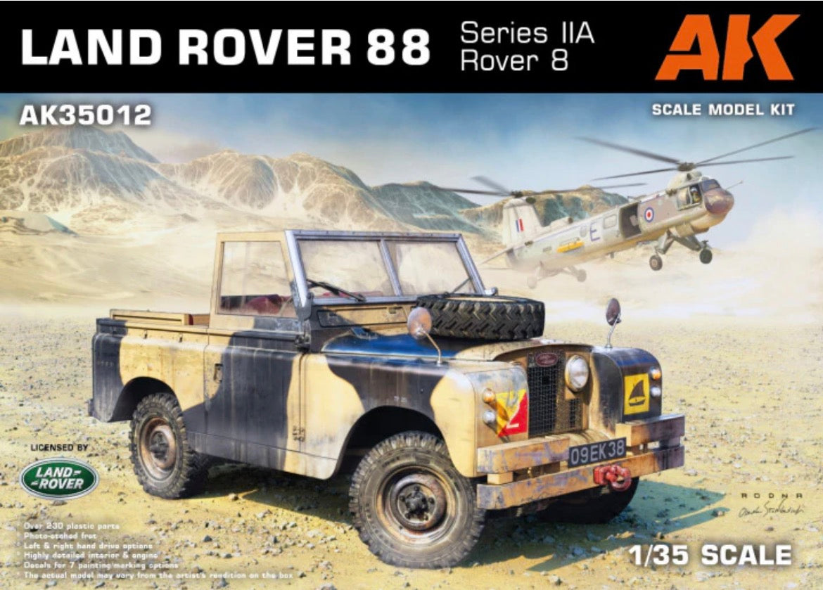 AK Interactive AK35012 Land Rover 88