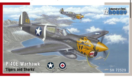 Special Hobby SH72529 P-40E Warhawk