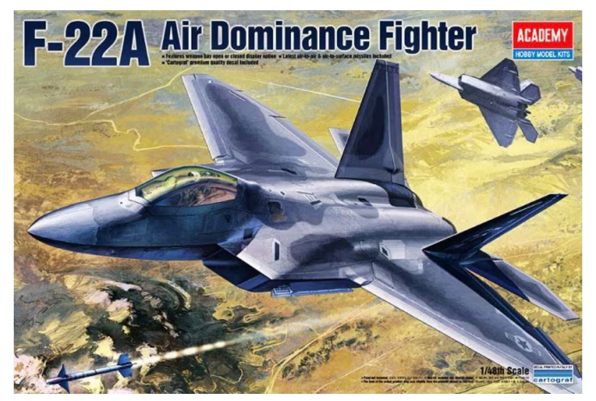 *Pre-Owned* Academy 12212 F-22A Air Dominance Fighter