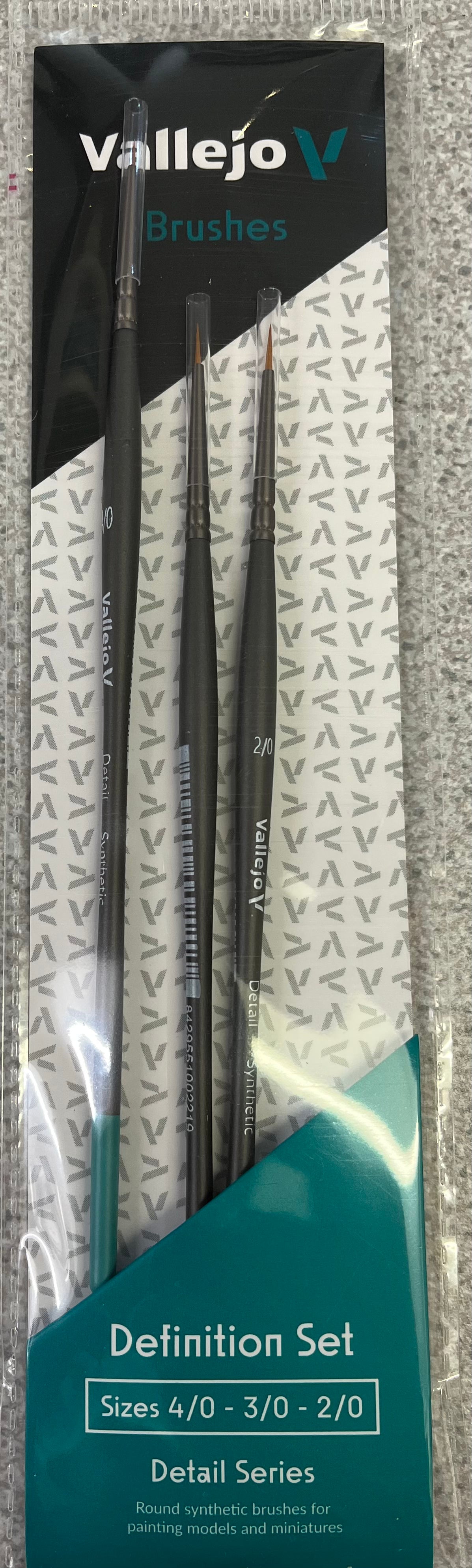 Vallejo Definition Brush Set (Detail)