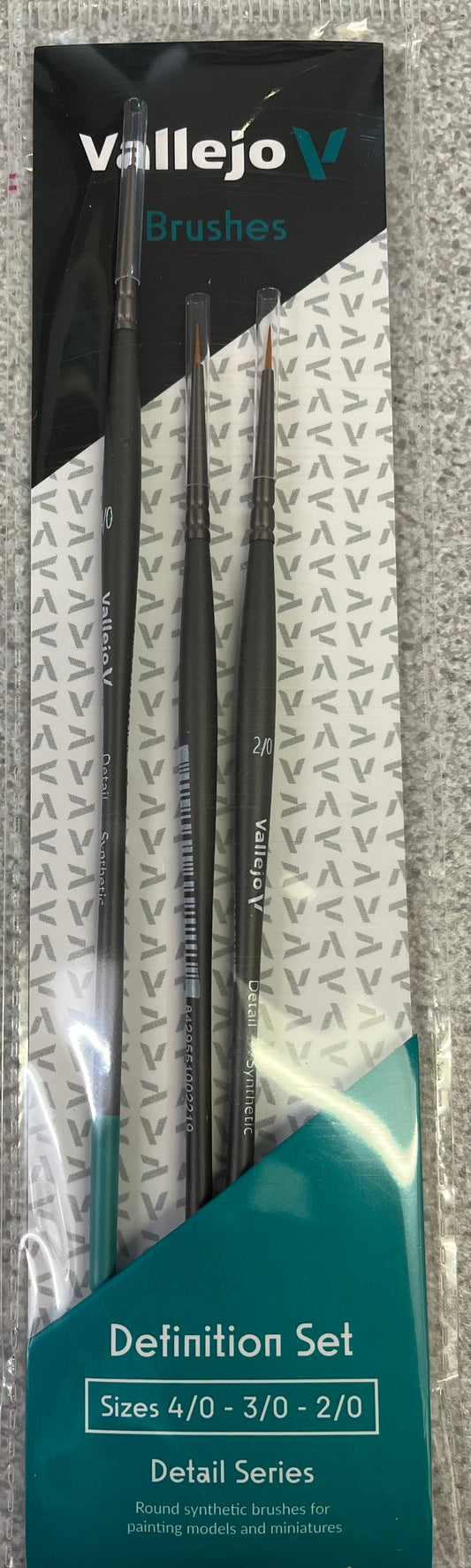 Vallejo Definition Brush Set (Detail)