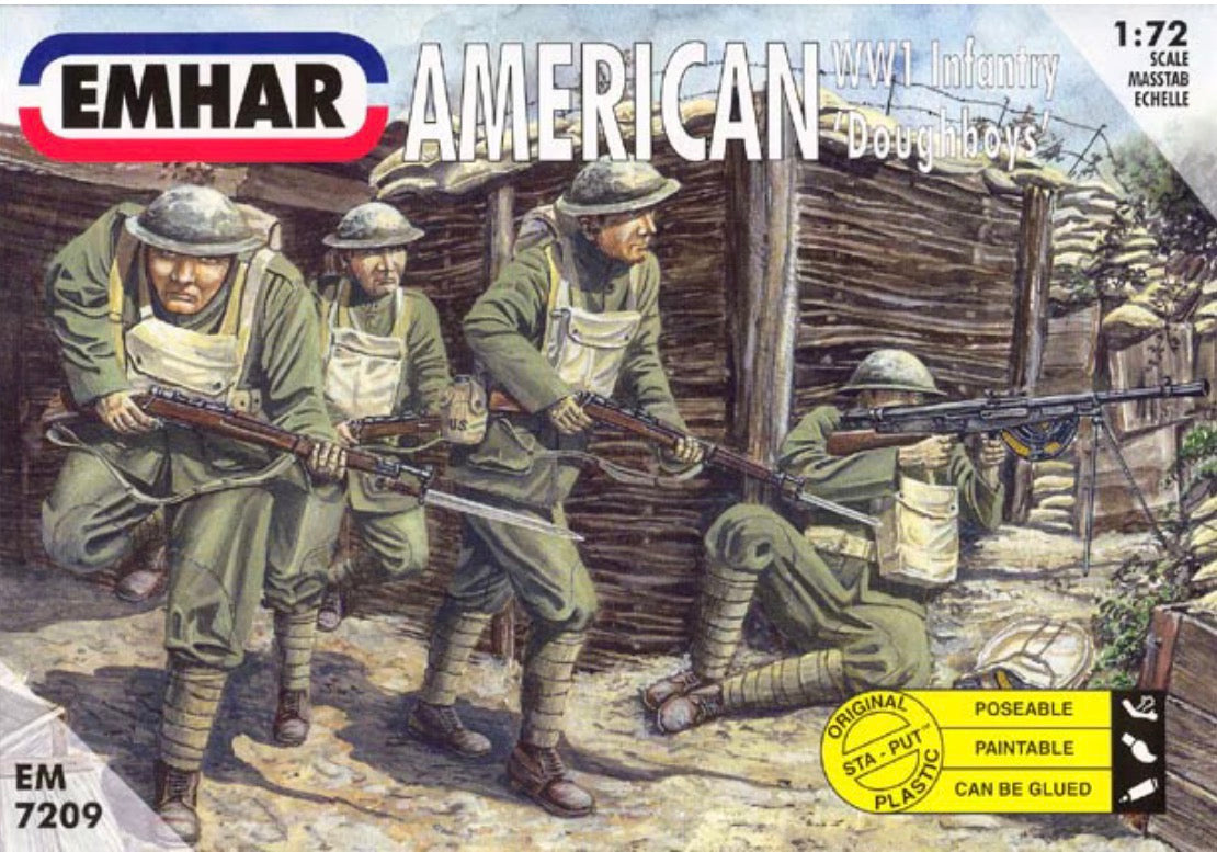 Emhar 7209 American WWI Infantry “Doughboys”