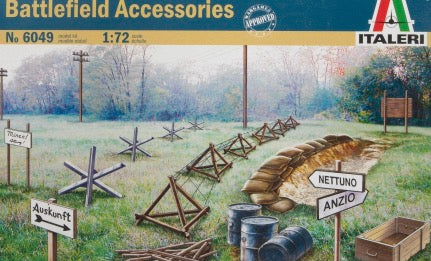 Italeri No.6049 Battlefield Accessories