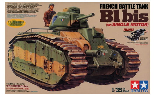 Tamiya 30058 French Battle Tank B1 bis