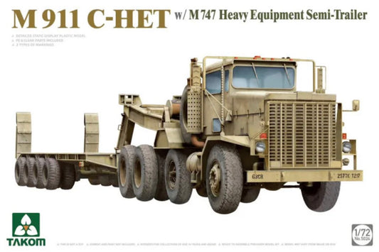 TAKOM 5024 M911 C-HET w/ M747 Heavy Equipment Semi-Trailer