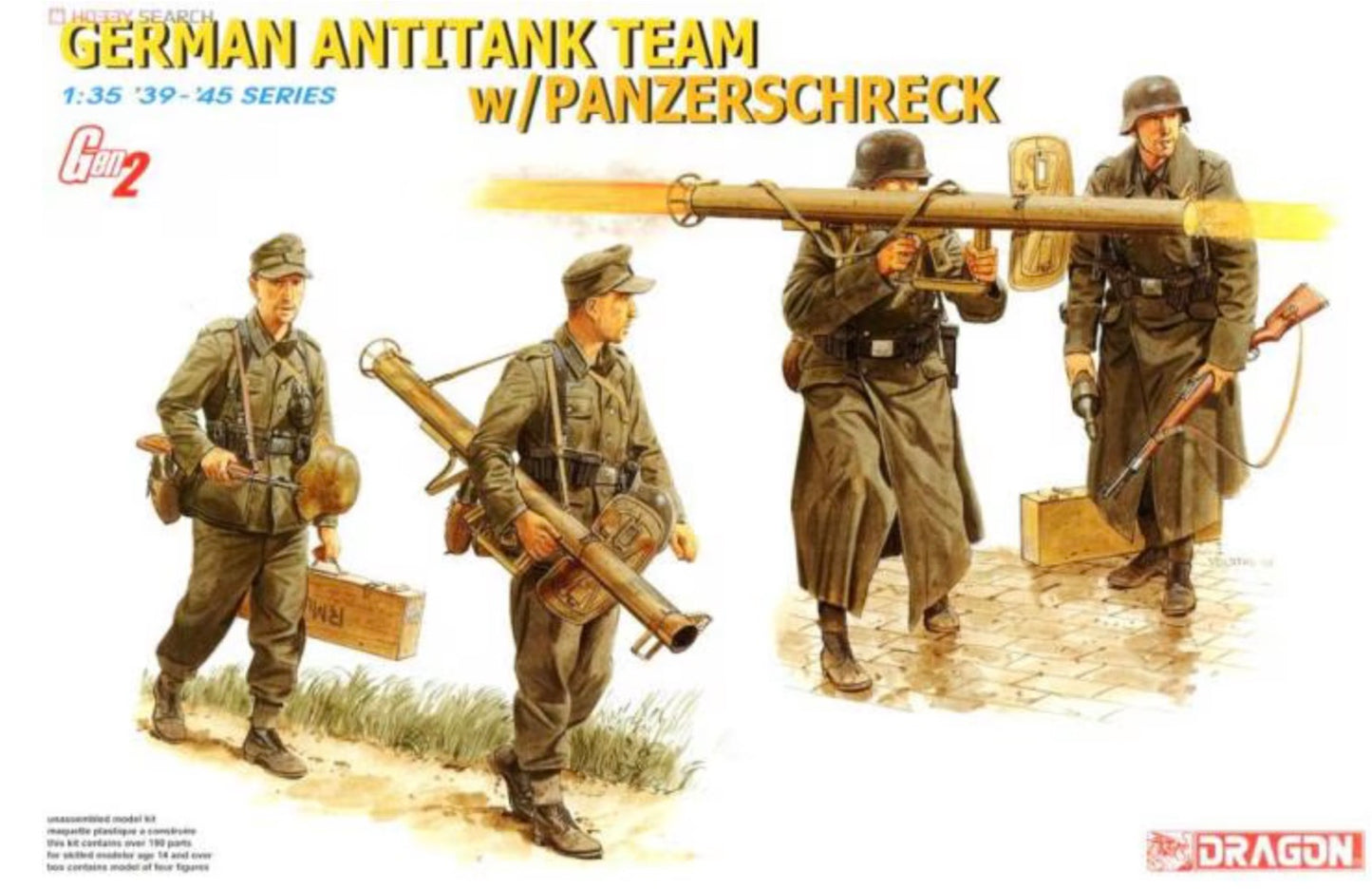 Dragon 6374 German Antitank Team