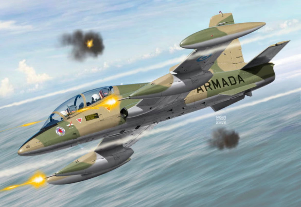 Kovozávody Prostějov KPH7226 Aermacchi MB-339 “With Guns”