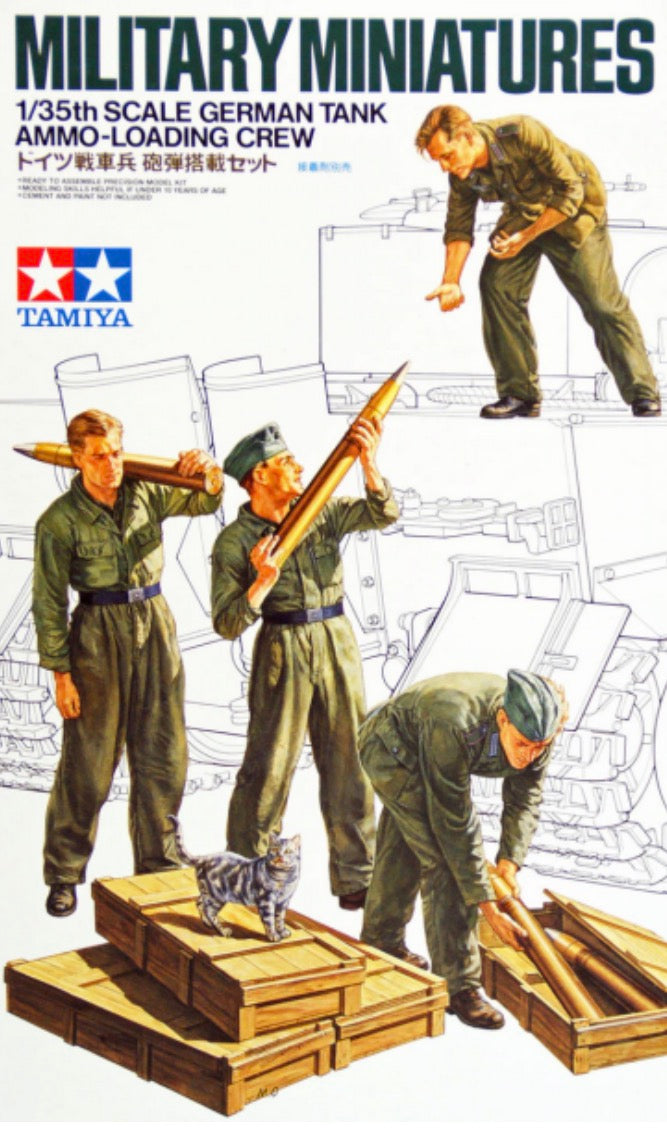 Tamiya 35188 German Tank Ammo-Loading Crew