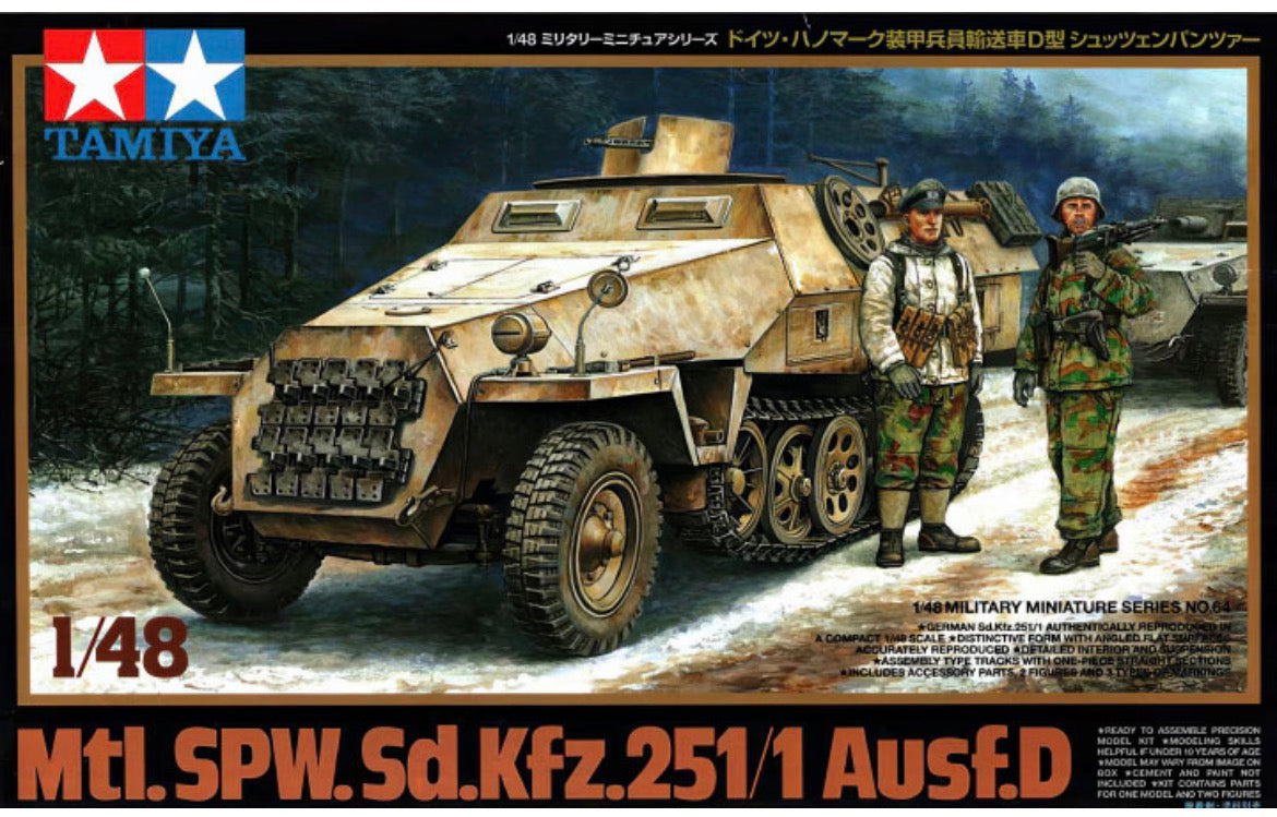 Tamiya 32564 Mtl.SPW Sd.Kfz.251/1 Ausf.D