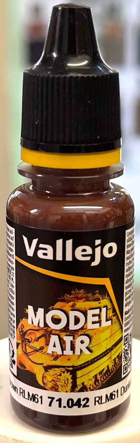 Vallejo Model Air 71.042 Dark Brown RLM61
