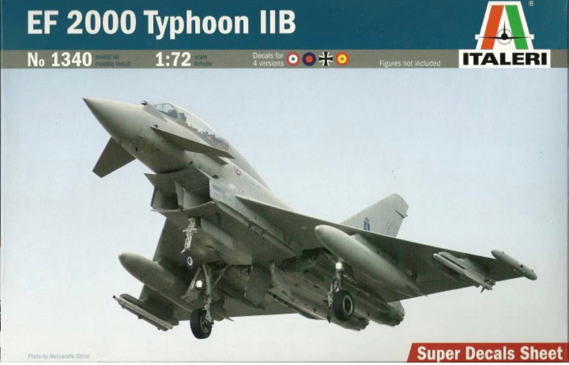 Italeri 1340 EF 2000 Typhoon IIB