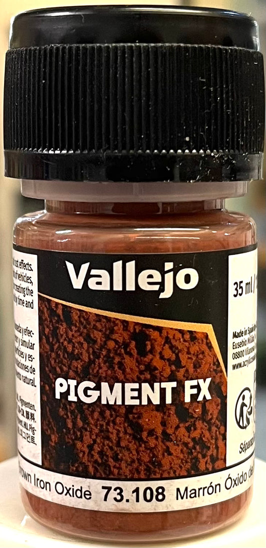 Vallejo Pigment FX 73.108 Brown Iron Oxide