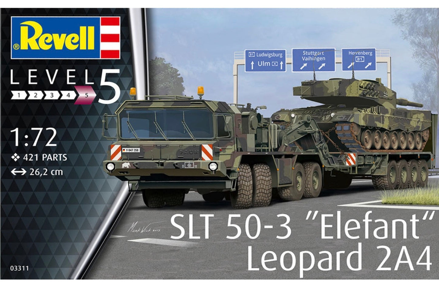 Revell 03311 SLT 50-3 “Elephant” Leopard 2A4