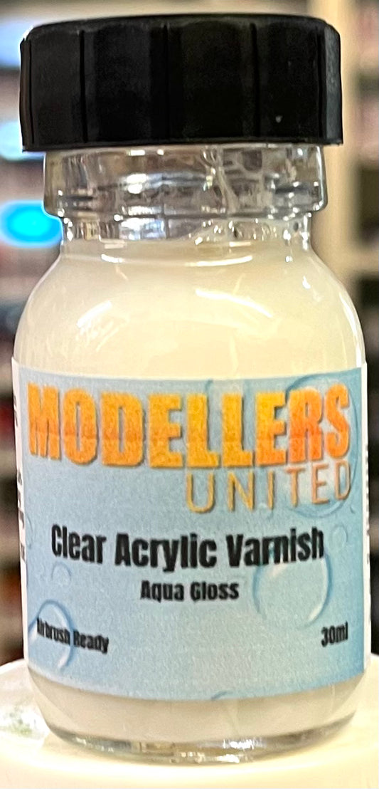 Modellers United Clear Acrylic Gloss Varnish