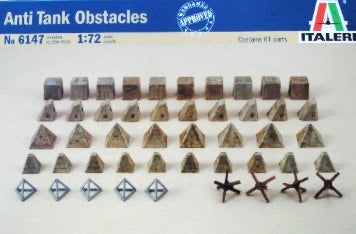 Italeri No.6147 Anti-Tank Obstacles