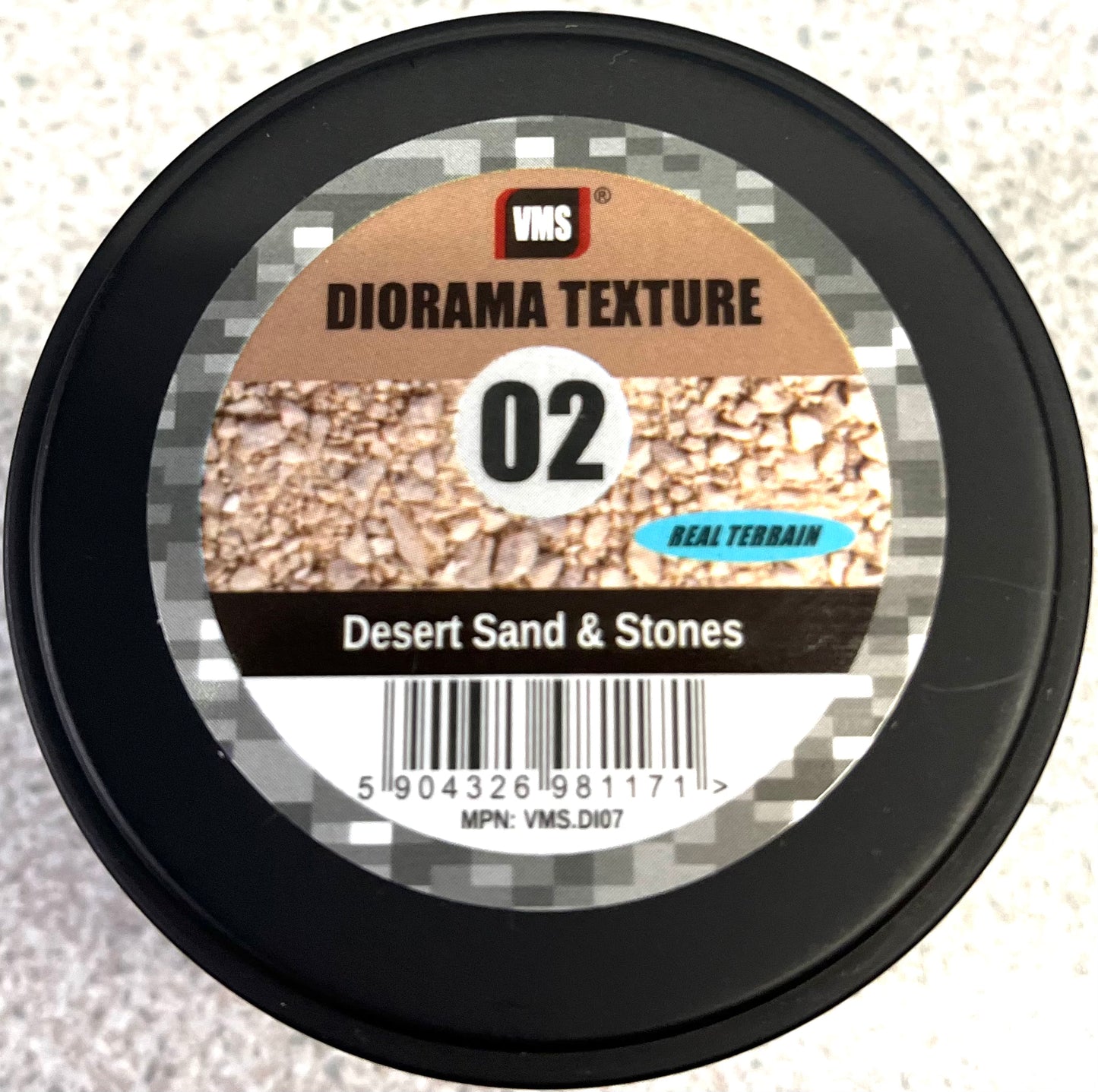 VMS Diorama Texture 02 Desert Sand and Stones