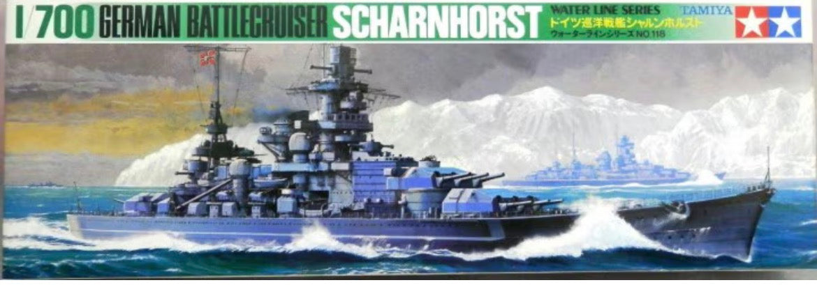 Tamiya 77518 German Battlecruiser Scharnhorst
