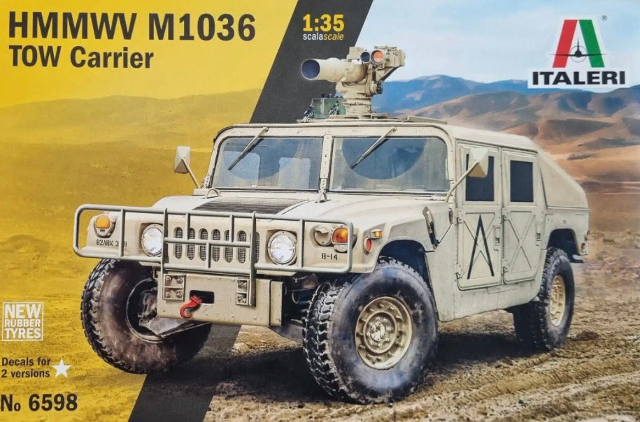 Italeri No.6598 HMMWV M1036 TOW Carrier