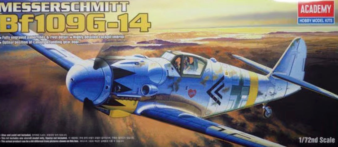 Academy 12454 Messerschmitt Bf109G-14