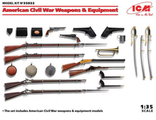 ICM 35022 American Civil War Weapons & Equipment