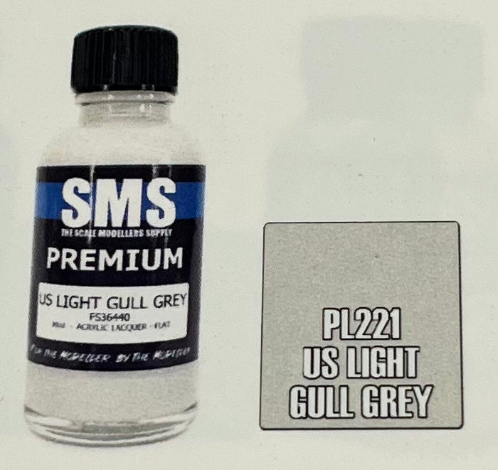 SMS PL221 US Light Gull Grey