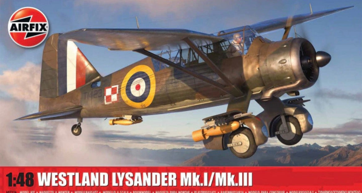 Airfix A07116 Westland Lysander Mk.I/Mk.III