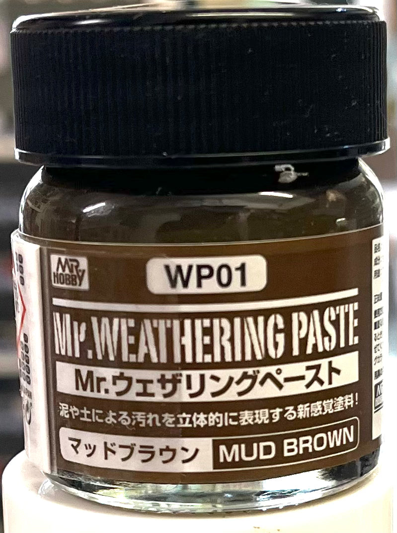 Mr. Weathering Paste WP01 Mud Brown