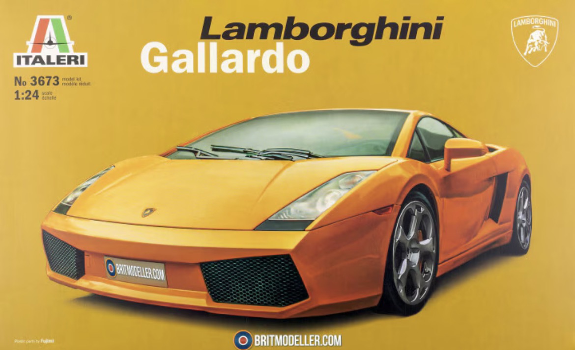 Italeri No.3673 Lamborghini Gallardo