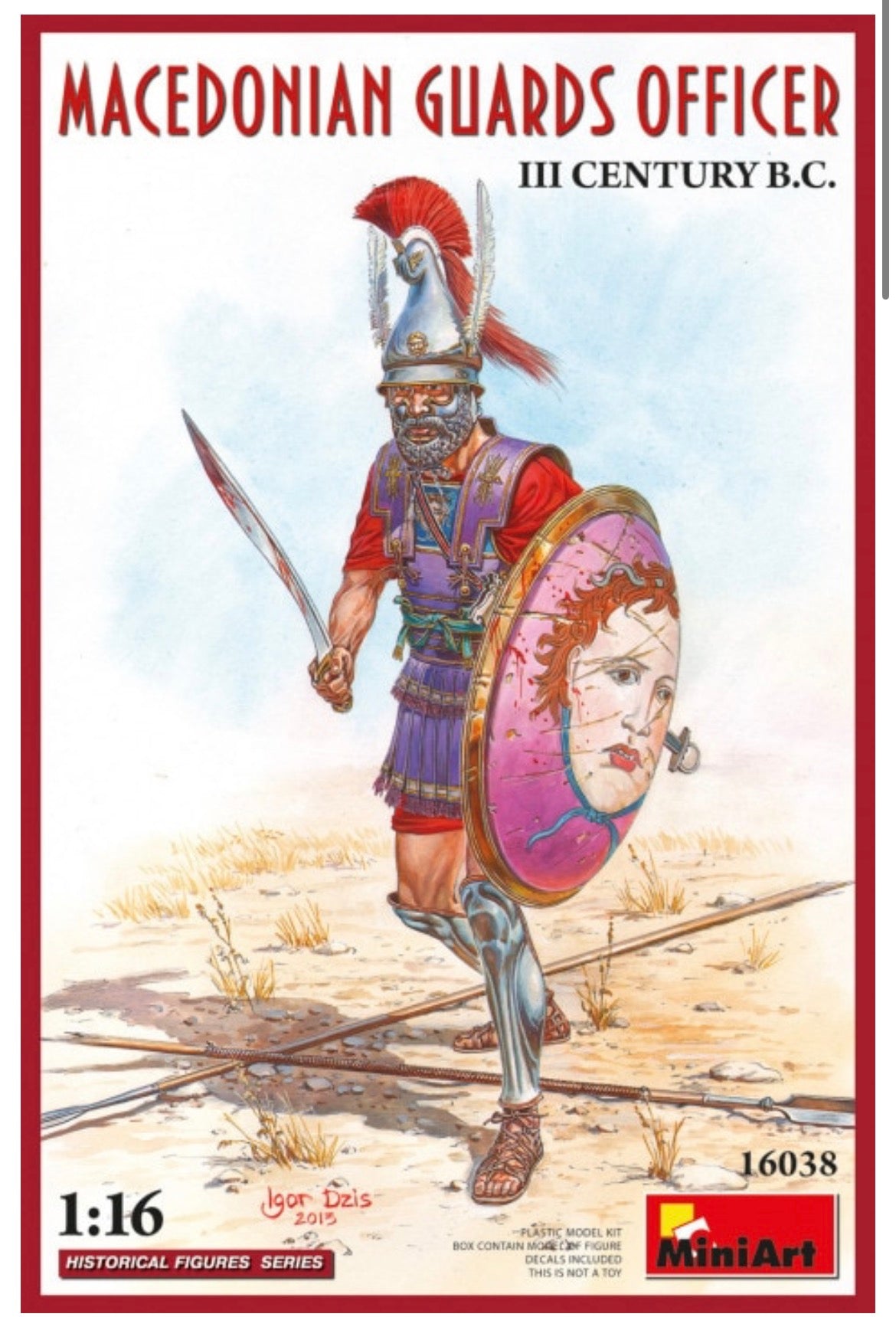 Miniart 16038 Macedonian Guards Officer