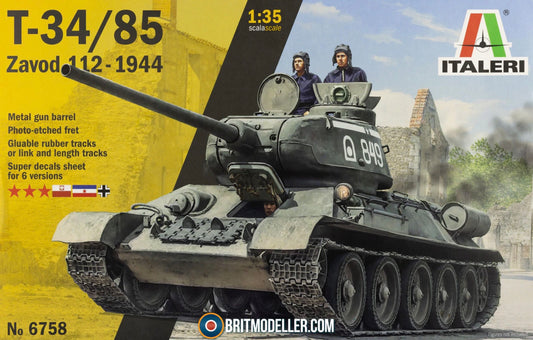 Italeri No.6758 T-34/85