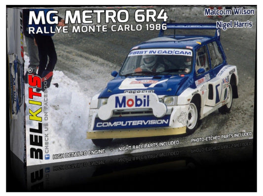 Belkits Bel-015 MG Metro 6R4 Rallye Monte Carlo 1986