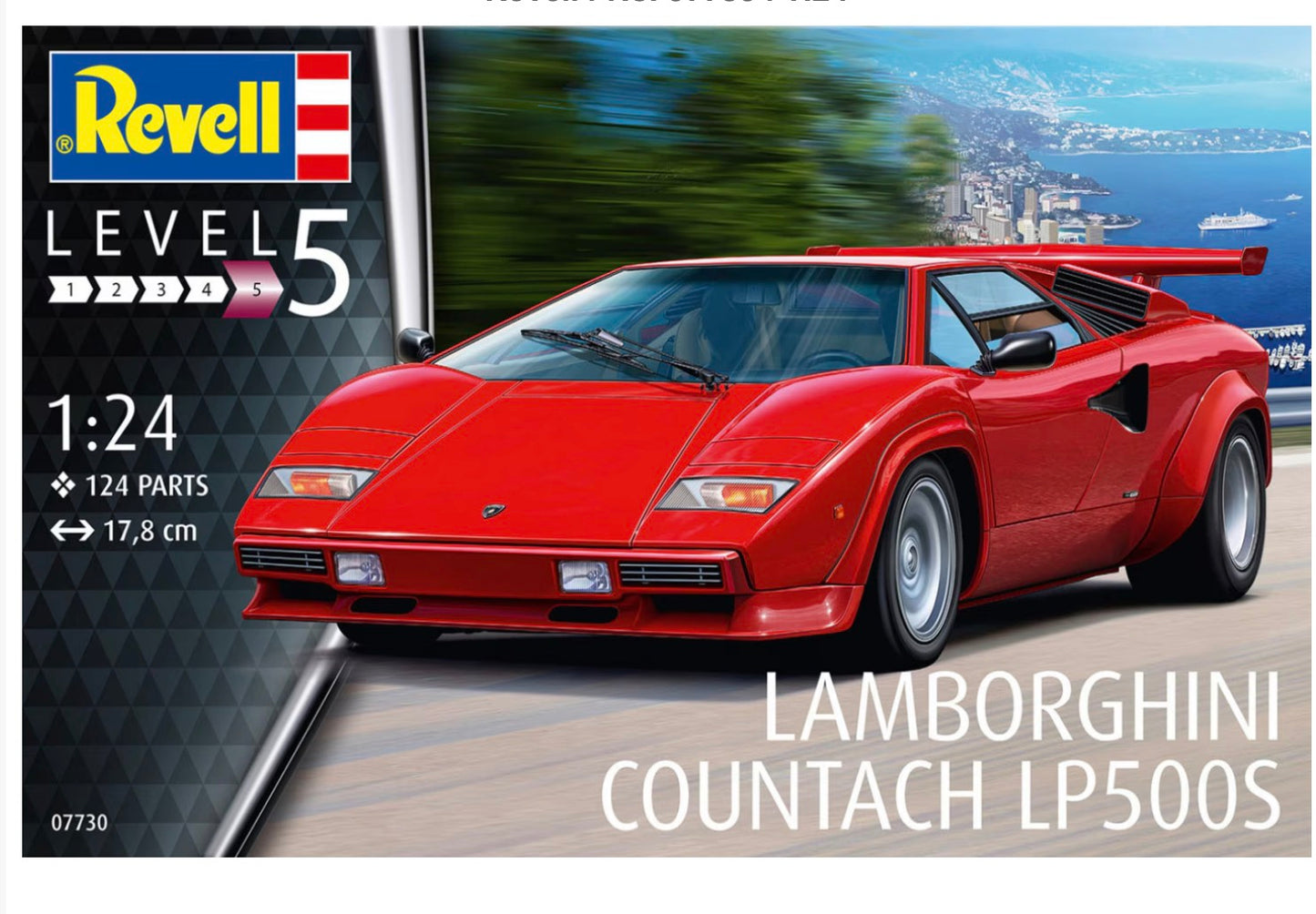 Revell 07730 Lamborghini Countach LP500S