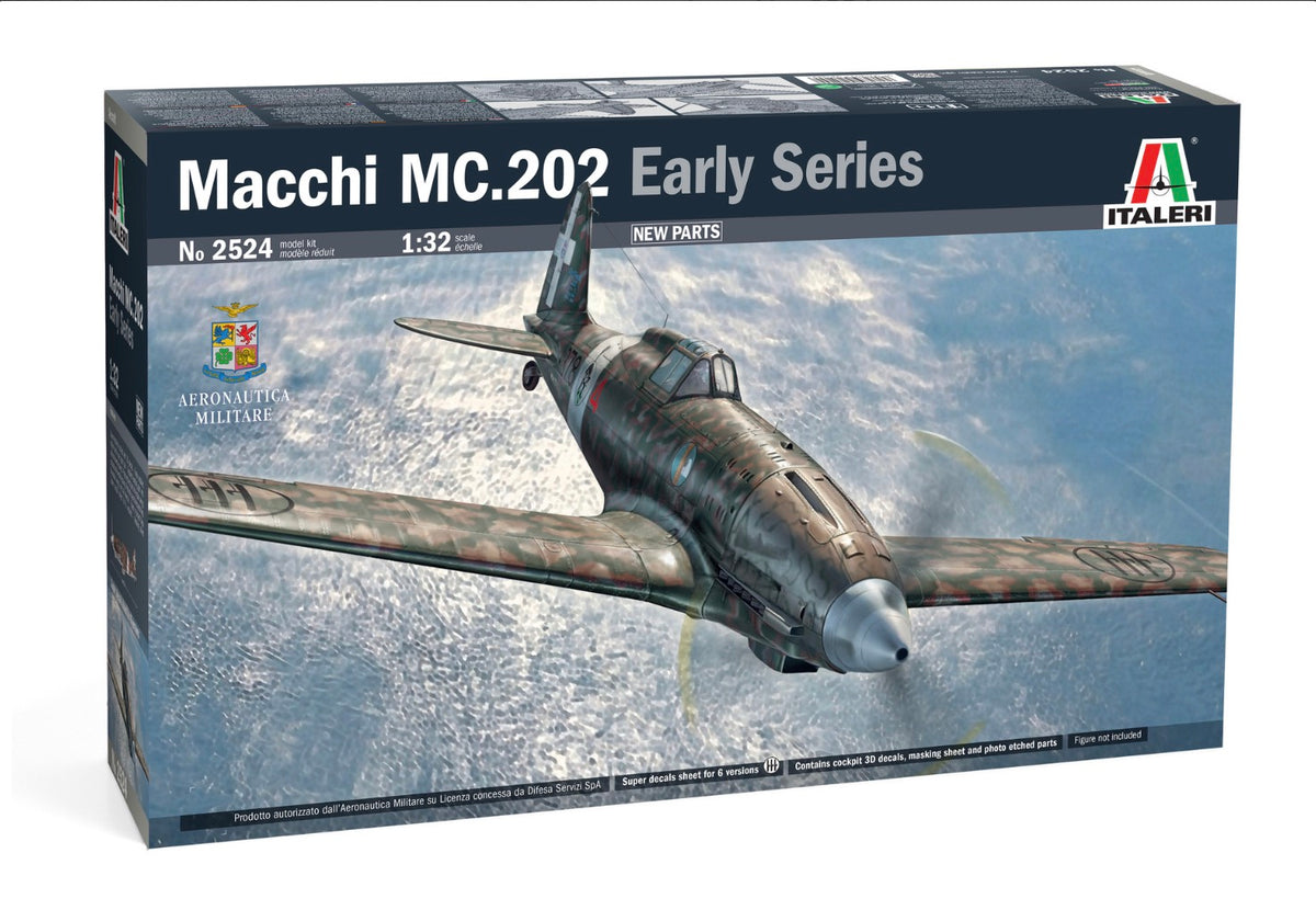 Italeri 2524 Macchi MC.202 Early Series