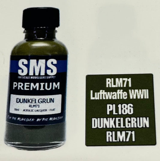 SMS PL186 Dunkelgrun RLM71