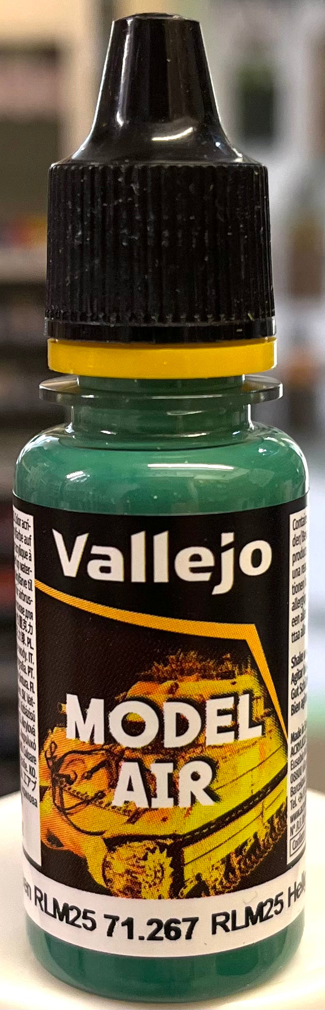 Vallejo Model Air 71.267 Light Green RLM25