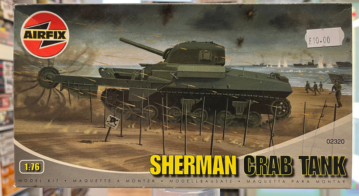 *Pre-Owned* Airfix 02320 Sherman Crab Tank