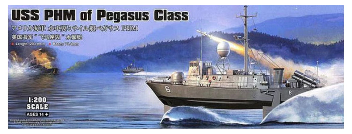 Hobbyboss 82006 USS PHM of Pegasus Class