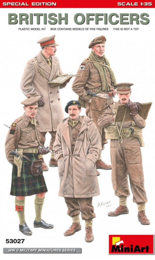 Miniart 53027 British Officers