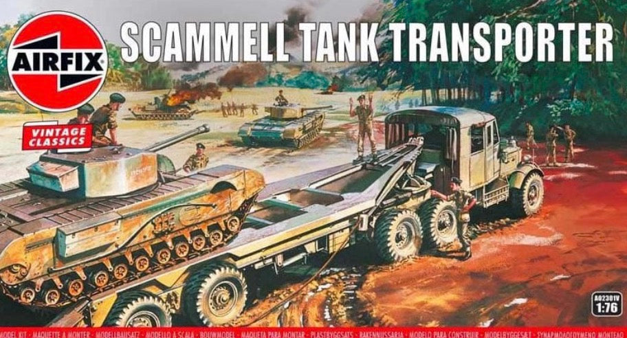 Airfix A02301V Scammell Tank Transporter