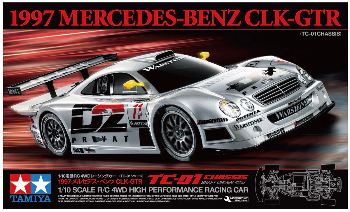 Tamiya 58731 RC 1997 MERCEDES-BENZ CLK-GTR