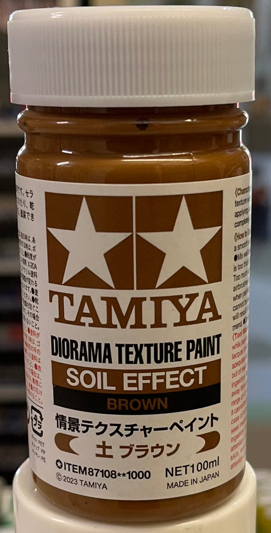 Tamiya Diorama Texture Paint - Soil Effect Brown