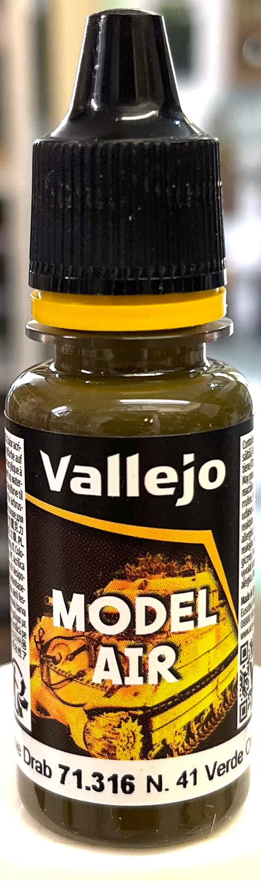 Vallejo Model Air 71.316 N.41 Dark Olive Drab