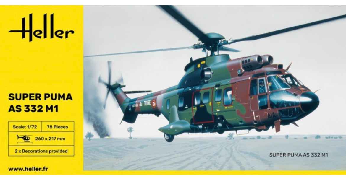 Heller 80367 Super Puma AS 332 M1